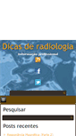 Mobile Screenshot of dicasderadiologia.com.br